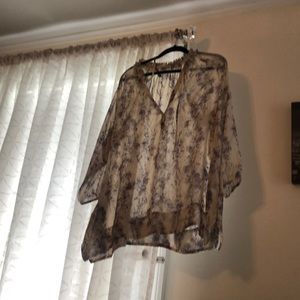Floral tunic